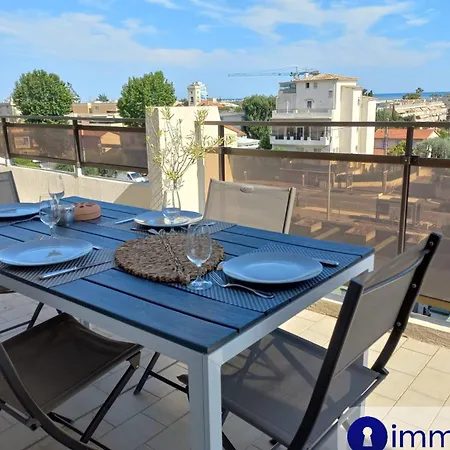 Air-Conditioned Apartment With Park And Swimming Pool A Cagnes Exterior photo