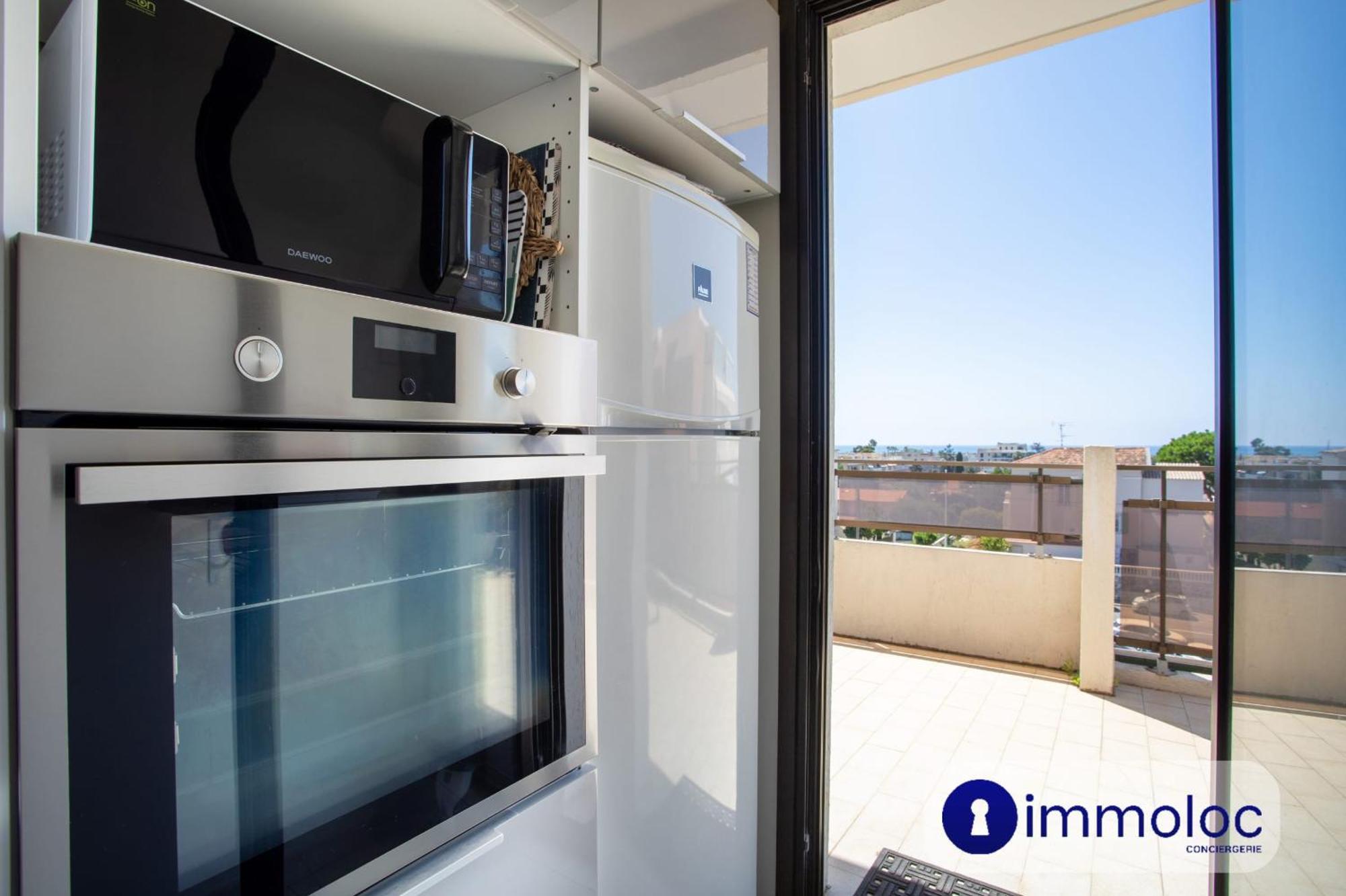 Air-conditioned With Park And Swimming Pool A Apartment Cagnes-sur-Mer