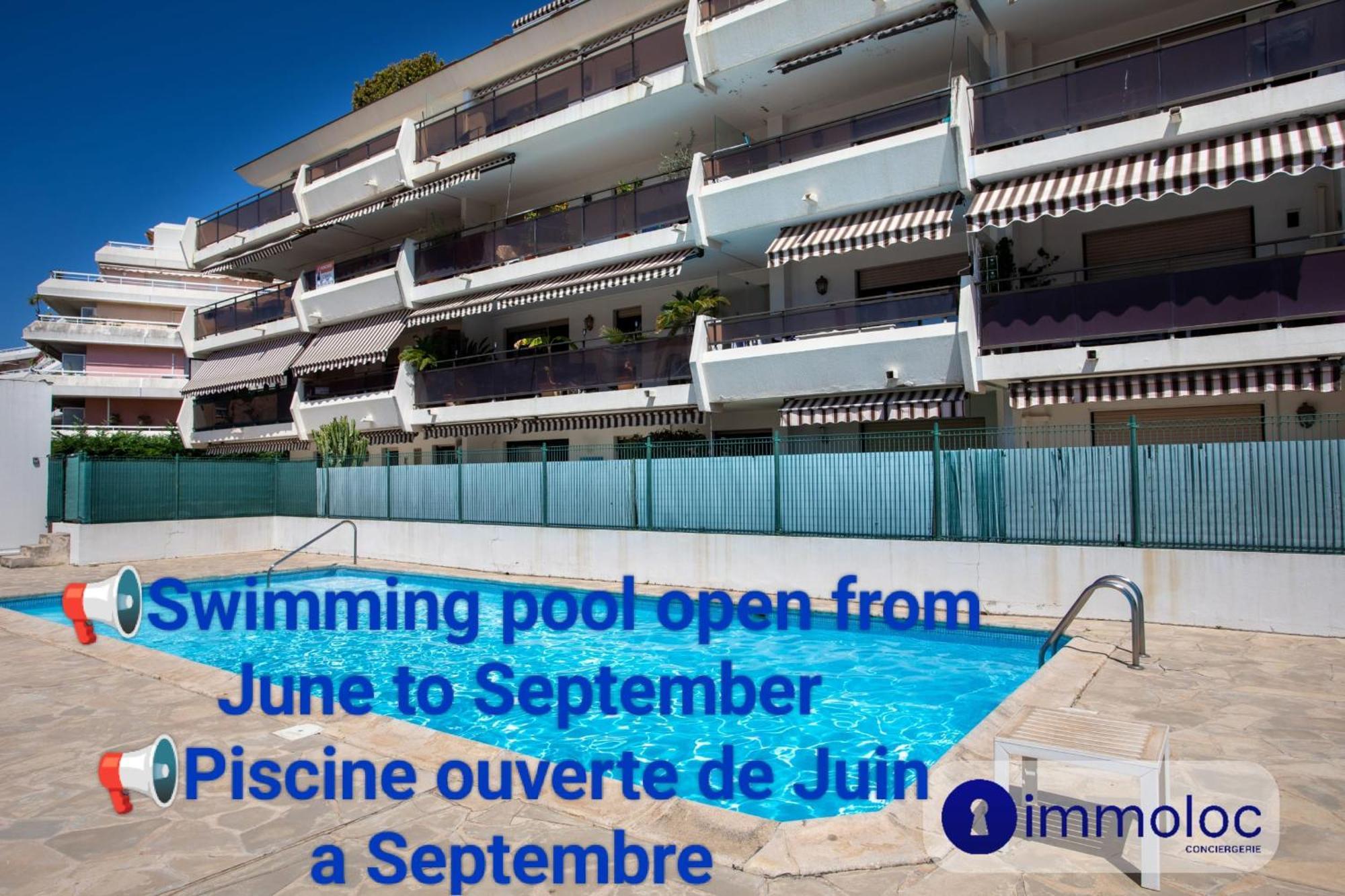 Air-conditioned With Park And Swimming Pool A * Cagnes-sur-Mer